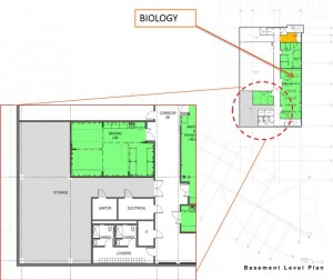 Basement floor plan